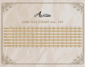 Awissu Girl size chart4